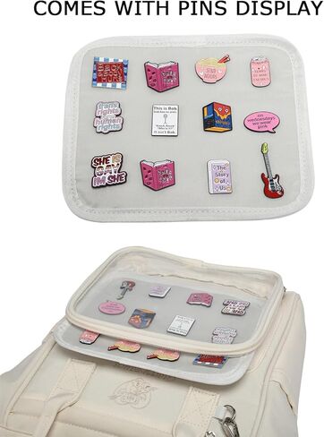 Ita Bag Pin Kawaii Cute Display Mommy Backpack for School Anime Cosplay with Insert in Kuwait