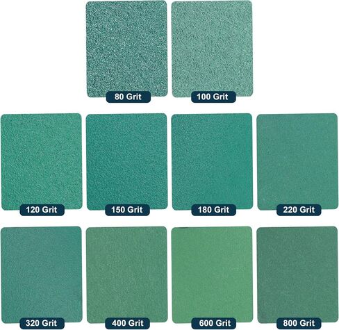Car Sanding Discs 2inch 80 Grit Abrasion Resistance | Round Hook and Loop Sandpaper Green 50 Pcs in Saudi Arabia