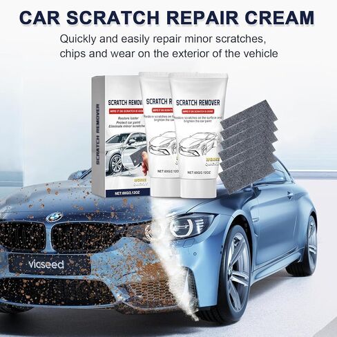 2024 New Nano Sparkle Cloth 7Pcs,Car Scratch Remover, Car Scratch Repair Paste, Car Scratch Repair Paste Polishing Wax, Nano Sparkle Cloth Car Scratch Remover, Magic Car Scratch Repair Cloth in Saudi Arabia