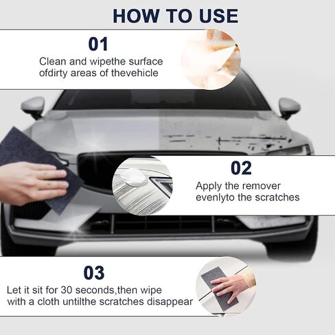 2024 New Nano Sparkle Cloth 7Pcs,Car Scratch Remover, Car Scratch Repair Paste, Car Scratch Repair Paste Polishing Wax, Nano Sparkle Cloth Car Scratch Remover, Magic Car Scratch Repair Cloth in Saudi Arabia