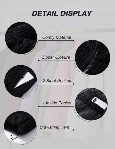 Flygo Corduroy Puffer Jacket Women Quilted Jackets Lightweight Baggy Zip Spring Fall Jackets Coats 2024 in Saudi Arabia
