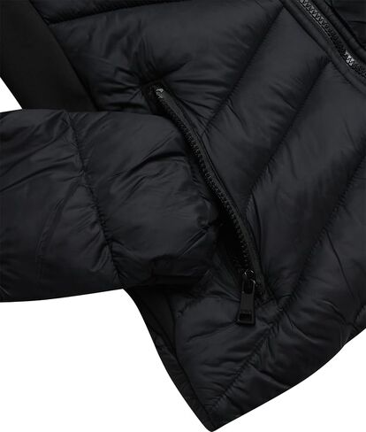 bebe Women's Puffer Vest - Lightweight Quilted Glacier Shield Winter Vest with High Collar and Hood - Jacket for Women (S-XL) in Saudi Arabia