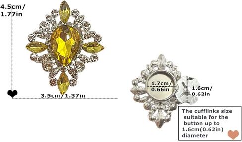 Vintage Rhinestone Cross Shape Button Covers Cufflinks For Men Women Teardrop Cut Decorative Shell Button Covers For Shirt Tuxedo Fancy Accessories For Party Business Daily Wedding Gifts in Saudi Arabia