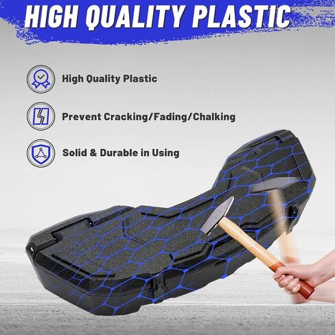 ECOTRIC Cargo Storage Box Trunk Compatible with 2013-2021 Can-Am Maverick X3 MAX Outlander Renegade 1000 800 850 500 Replacement for 715003879 12 Gal (45L) in Saudi Arabia