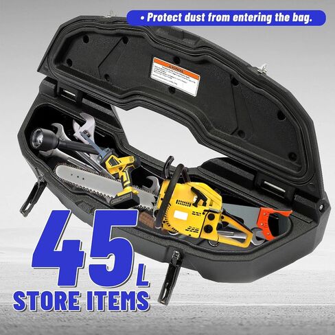 ECOTRIC Cargo Storage Box Trunk Compatible with 2013-2021 Can-Am Maverick X3 MAX Outlander Renegade 1000 800 850 500 Replacement for 715003879 12 Gal (45L) in Saudi Arabia