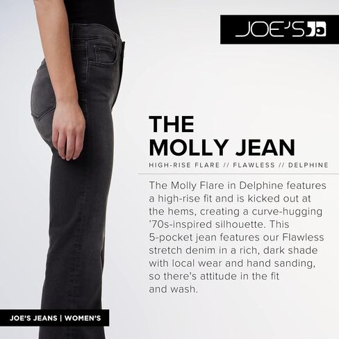 Joe's Women's The Molly High Rise Flare Jean in Saudi Arabia