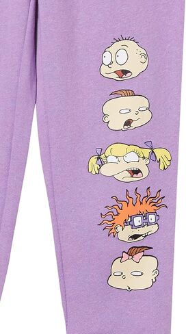 Nickelodeon Rugrats Jogger Sweatpants-Girls 4-16-Chuckie, Angelica, Tommy in Saudi Arabia