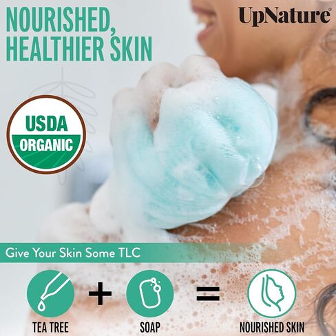 UpNature Organic Tea Tree Oil - 100% Pure Tea Tree Essential Oil for Skin, Toenail & Hair, 2oz in Kuwait