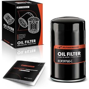 A-Premium 10K Miles Protection Spin On Oil Filter Compatible with Ford F-600, F-600 LPO, F-700, F-800, F-800 LPO & Dodge Ram 2500 & Chevy & Freightliner & Hino & Kenworth & Ram & Sterling Truck