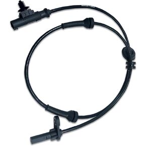 1 PC Car ABS Wheel Speed Sensor, Cable Type Flexible Left Rear ABS Sensor, Standard Original Specification Replacement Part Number 3630050U2010, Compatible with Heyue Models (Black)