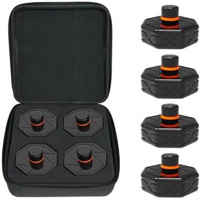 Jack Pad for Tesla Model 3/S/X/Y, 4 Pucks with Storage Case, Accessories for Tesla Vehicles 2013 to 2024