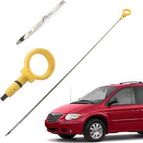 Oil Level Dipstick Indicator Compatible with Chrysler Town Country 1997-2005 for Dodge Caravan 1997-2005 for Grand Caravan | Pacifica 2005 Replace Enigine Oil Dipstick 04694325AC