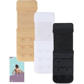 Women's Bra Extenders 3 Hook/2 Hook/5 Hook/4 Hook Plus Size Bra Extender,Soft Comfortable Bra Strap Extender