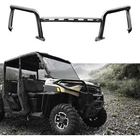 Front Bumper for Polaris Ranger XP 1000, Upper Front Brush Guard Bumper for 2018-2025 Polaris Ranger XP 1000 / Crew XP 1000 / Ranger 1000 / Ranger 1000 XP Accessories (Replace #2882531)