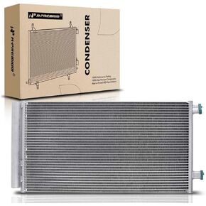 A-Premium Air Conditioning A/C Condenser Compatible with Jeep Compass 2017-2021, Renegade 2015-2021 & Fiat 500X 2016-2018 & Ram ProMaster City 2015-2022, L4 2.4L, Replace# 68273402AA