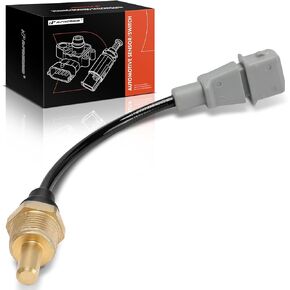 A-Premium Engine Coolant Temperature Sensor [2 Pins] Compatible with Hyundai Elantra 2007-2012, Tucson 2005-2009, Tiburon 2006-2008 & Kia Soul 2010-2011, Sportage 2006-2010, Spectra 2007-2009