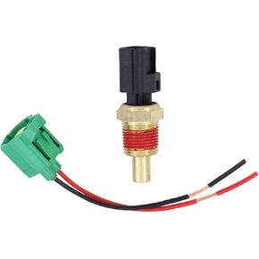 MOTOKU Engine Coolant Temperature Sensor with Connector Wiring Pigtail Kit for Dodge Dakota Neon Durango for Chrysler Cirrus Sebring Neon for Jeep Cherokee Wrangler Liberty