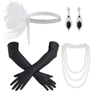 choyaxo Roaring 20s Accessories Set 20s Accessories for Women