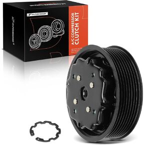 A-Premium Air Conditioner AC Compressor Clutch Kit Compatible with Mercedes-Benz C230 2003 2004 2005, 1.8L