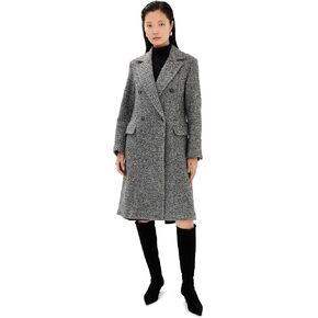 Vince Women's Herringbone Double Breasted Coat