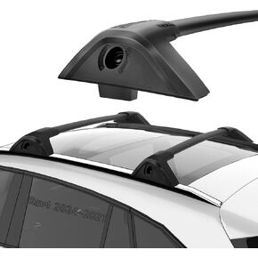 Roof Rack Cross Bars Compatible with Toyota Rav4 Accessories 2024-2019, Aluminum Heavy Duty Crossbars with Anti-Theft Lock, Not Fit for 2024 LE/Adventure/TRD Off-Road/Hybrid Woodland Edition