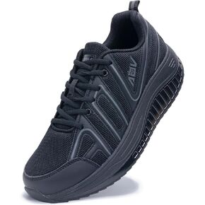 Men's Walking Shoes Wide Width Arch Support Athletic Sneakers Comfort Plantar Fasciitis Shoes for Feet Pain Relief