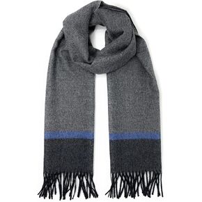 100% Baby Alpaca - Herringbone Striped Scarf