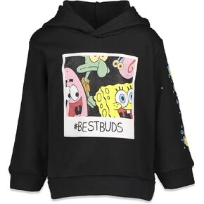 Nickelodeon SpongeBob SquarePants Fleece Pullover Hoodie Toddler to Big Kid Sizes (2T - 18-20)