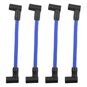4 Pcs Marine Spark Plug Wire 6" High Performance Premium Marine Replacement for Evinrude OMC Johnson Spark Plug Wire Leads Set Sierra Boating Accessories Replace 18-8816-1 ZF478V