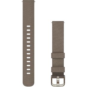 Garmin Lily® 2 Band, Coffee Nylon with Cream Gold Hardware
