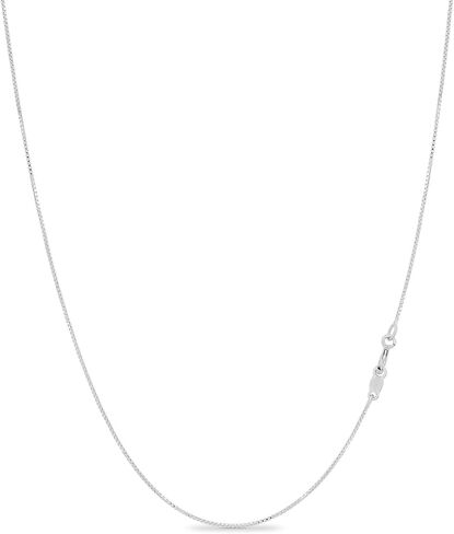 KEZEF 925 Sterling Silver Necklace Chains for Women 18K 0.7mm Silver Chain Women Thin Gold Chain Necklace Women Sterling Silver Chain Necklace Women Gold Chain Women Bulk in Kuwait