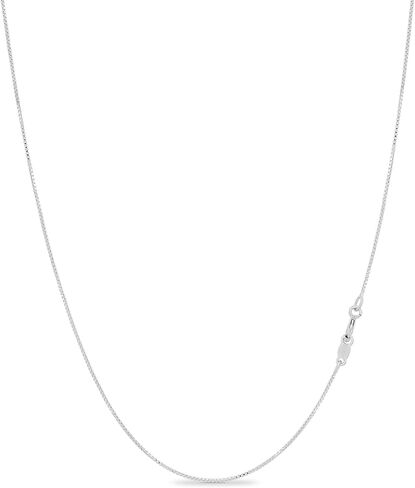 KEZEF 925 Sterling Silver Necklace Chains for Women 18K 0.7mm Silver Chain Women Thin Gold Chain Necklace Women Sterling Silver Chain Necklace Women Gold Chain Women Bulk in Kuwait