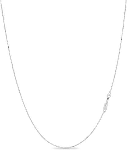 KEZEF 925 Sterling Silver Necklace Chains for Women 18K 0.7mm Silver Chain Women Thin Gold Chain Necklace Women Sterling Silver Chain Necklace Women Gold Chain Women Bulk in Kuwait