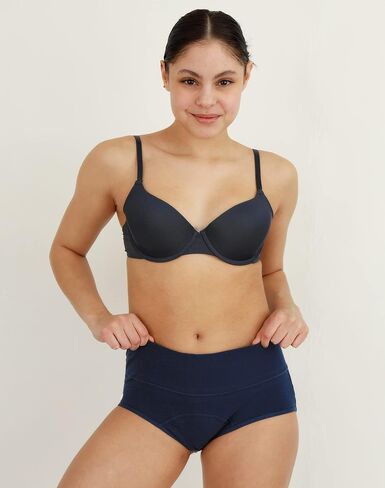 INNERSY Period Underwear for Women Leakproof High Waisted Menstrual Cotton Panties 3 Pack in Saudi Arabia