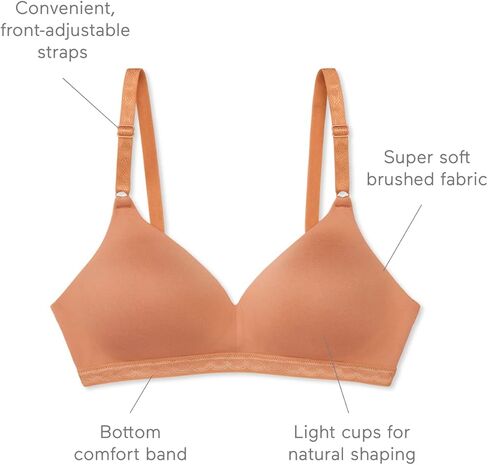 Warner's Women's Cloud 9 Super Soft Wireless Lightly Lined Comfort Bra 1269 in Saudi Arabia