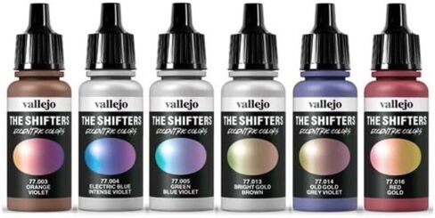 Vallejo 77.092 The Shifters Galaxy Dust، أسود، أخضر، فضي، فيروزي، أكريليك in Kuwait