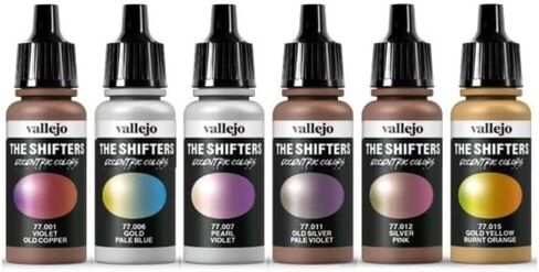 Vallejo 77.092 The Shifters Galaxy Dust، أسود، أخضر، فضي، فيروزي، أكريليك in Kuwait