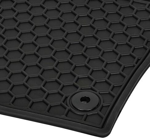 Car Floor Mat for Infiniti Q50 2014-2024 Custom Fit Full Black Rubber Auto Liner Mats All Weather Protection Heavy Duty Odorless in Kuwait