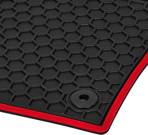 Car Floor Mats Custom Fit for Chevy Camaro 2010-2015 All Black Rubber Chevrolet Auto Liner Mats All Weather Protection Odorless in Saudi Arabia