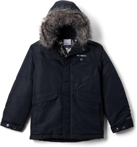 Columbia Youth Boys Nordic Strider II Jacket, Black, Large in Saudi Arabia