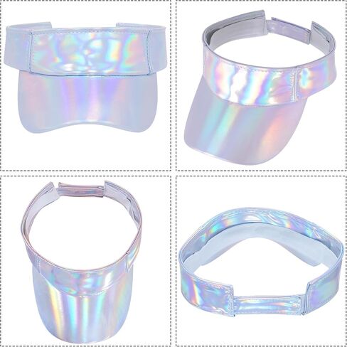 Marrywindix 1 Piece of Sport Wear Athletic Visor Sun Sports Visor Hat Laser Visor Adjustable Cap for Women and Men (One Size) in Saudi Arabia
