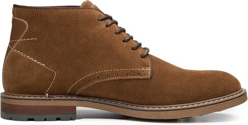 Arkbird Mens Chukka Boots Suede Leather Classic Fashion Casual Ankle Lace-up Dress Boots for Men in Saudi Arabia