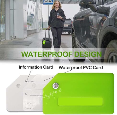 علامة الأمتعة - ملحقات أساسيات السفر لحقائب السفر يمكن التعرف عليها بسرعة، علامات السفر للأمتعة وحقائب الظهر والحقائب والأمتعة وحقائب الرحلات البحرية - سيليكون مرن ومشرق in Kuwait