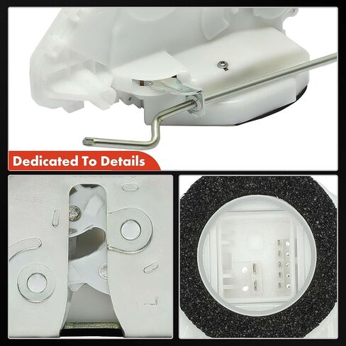 A-Premium Door Lock Latch Actuator Compatible with Acura Vehicles - MDX 2007-2013 - Rear Left Driver Side, Replace# 72650STX305, 72650STXA11 in Saudi Arabia
