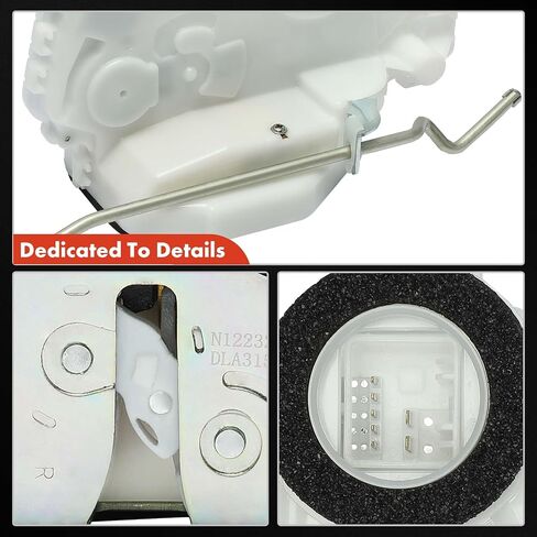 A-Premium Door Lock Latch Actuator Compatible with Acura Vehicles - MDX 2007-2013 - Rear Left Driver Side, Replace# 72650STX305, 72650STXA11 in Saudi Arabia
