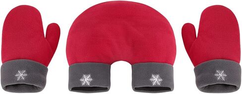 IPENNY Christmas Gloves for Couples Lovers, Winter Warm Hand Holding Mittens Christmas Gift in Kuwait