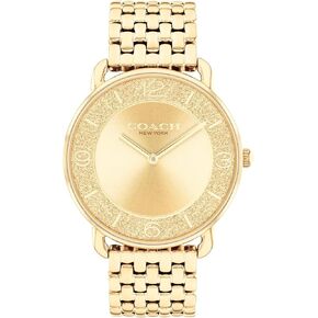 Coach Elliot Women's 2H Quartz Watch - Stainless Steel Bracelet - Water Resistant up to 3ATM/30 Meters - Premium Fashion - Classic Minimalist Design for Everyday Wear - 28mm
