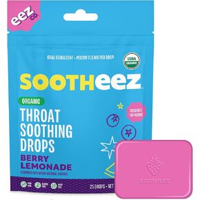 Sootheez Berry Lemonade 25CT Tin Pouch