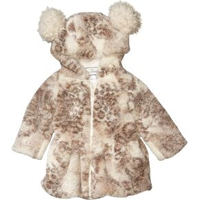 Widgeon girls Drop Waist CoatFaux Fur Coat