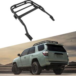 OCPTY Roof Rack Basket Fit for Toyota for 4RUNNER 2010 2011 2012 2013 2014 2015 2016 2017 2018 2019 2020 2021 2022 Luggage Racks Rooftop Cargo Carrier Bag Luggage Kayak Canoe Bike Snowboard Skiboard